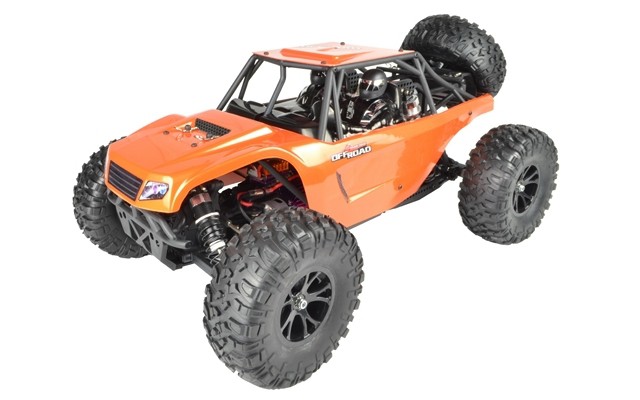 River Hobby 1/10 R/C Octane XL Brushed Electric Buggy (Orange)